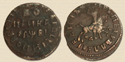 1 Kopeck 1715. Copper.