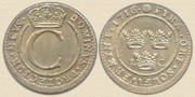 4 öre 1716. Silver.