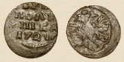 Polushka 1721. Koppar.