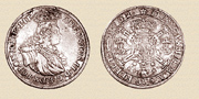 1 Taler, Friedrich August I. Leipziger Münzprägeanstalt, 1702. Silber.