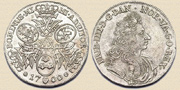 1 Krone, Friedrich IV. 1700. Silber.