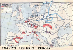 1700-1721 års krig i Europa