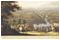 Николас Лармессен (1684-1755). Полтавская баталия. Гравюра, раскрашенная по оригиналу Дени Мартена Младшего. 1725 г.